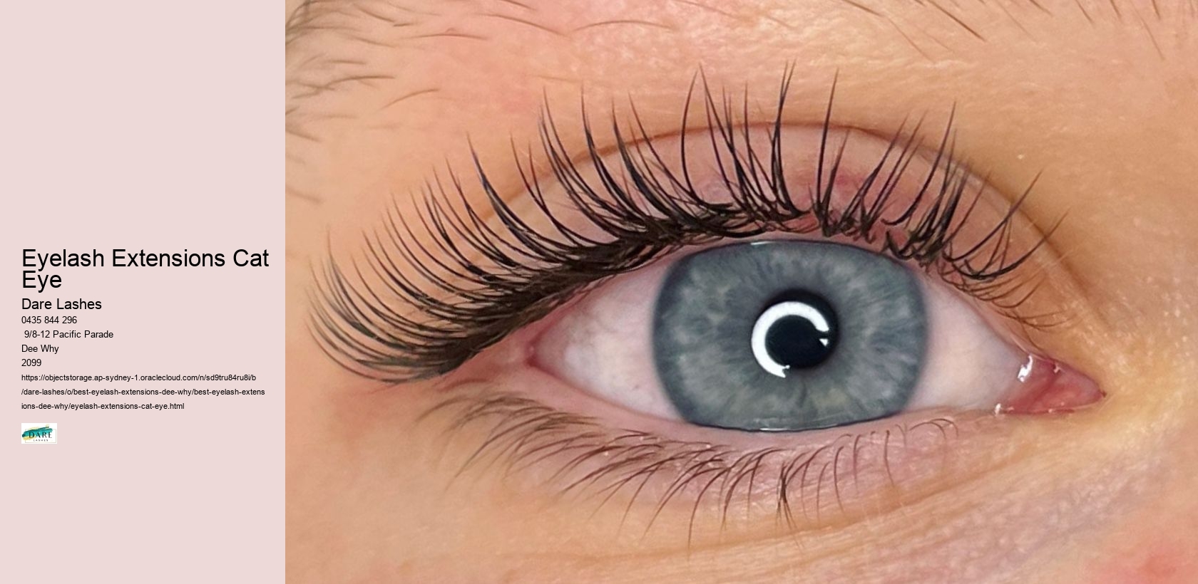 Eyelash Extensions Cat Eye