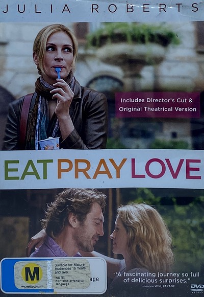 Eat Pray Love (2010) - DVD Cover
