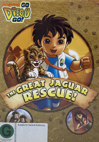 Go Diego - The Great Jaguar Rescue (2007) - DVD Cover