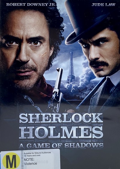 Sherlock Holmes - A Game Of Shadows (2011) - DVD Cover