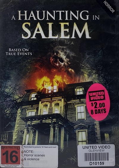 A Haunting In Salem (2011) - DVD Cover