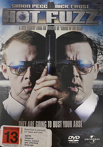 Hot Fuzz (2007) - DVD Cover