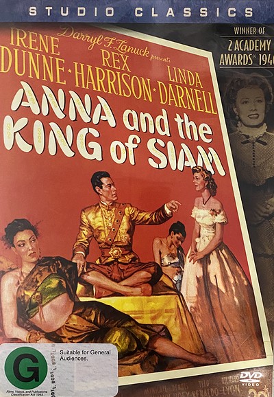 Anna And The King Of Siam (1946) - DVD Cover