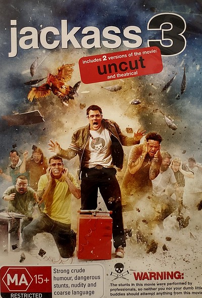 Jackass 3 (2011) - DVD Cover