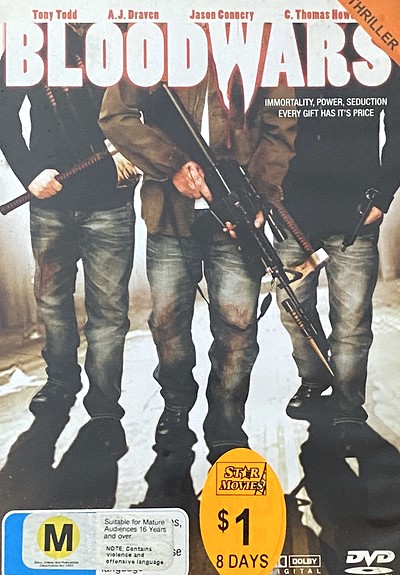 Blood Wars (2016) - DVD Cover