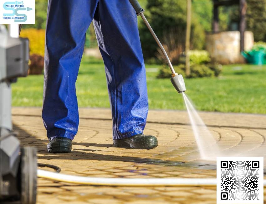 How does Sutherland Shire Pressure Cleaning Pros handle challenging stains?