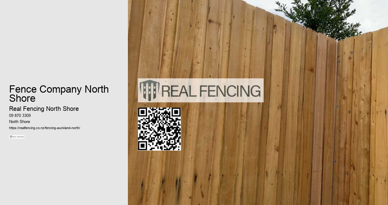 Landscaping Fence North Shore