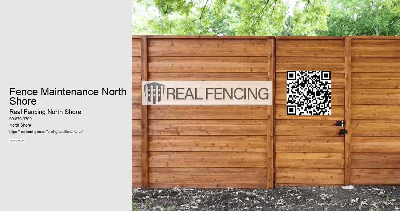 Fence Maintenance North Shore