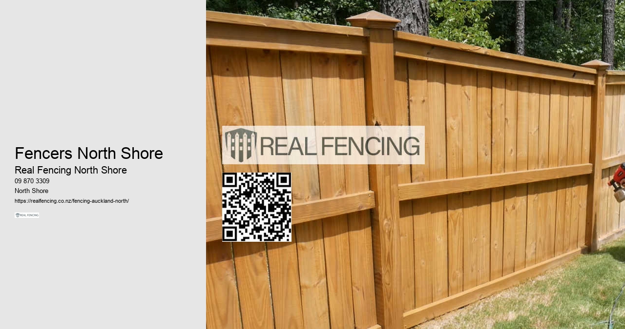 Garden Fencing Installation North Shore