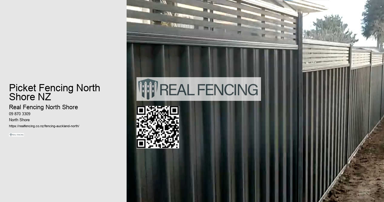 Modular Fencing North Shore