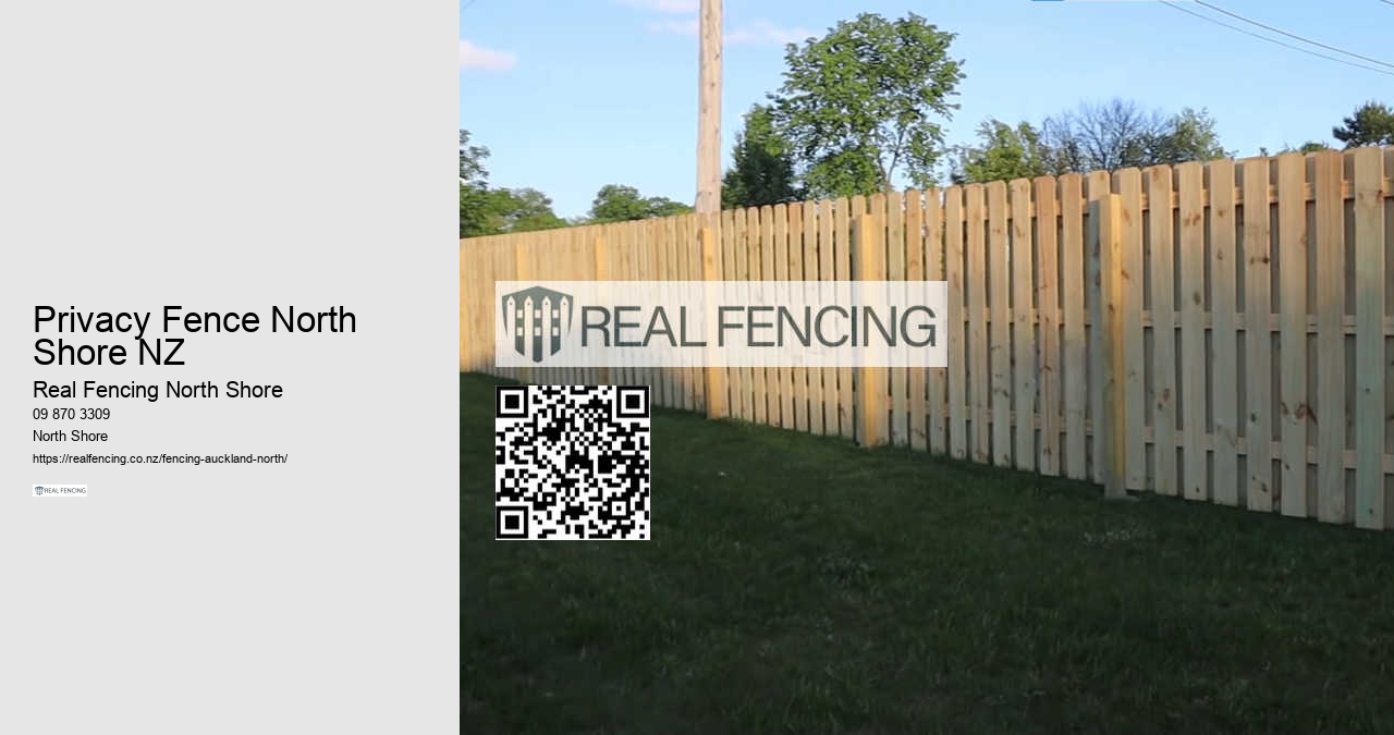 Timber Fence Installation North Shore