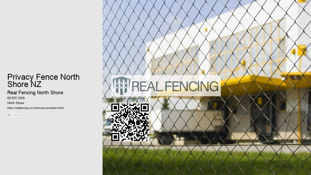 Garden Fencing Installation North Shore