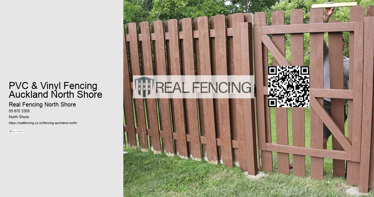 PVC & Vinyl Fencing Auckland North Shore