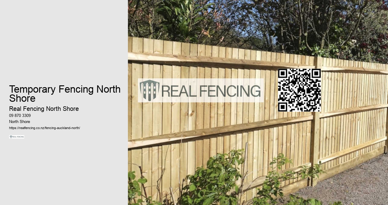 Temporary Fencing North Shore
